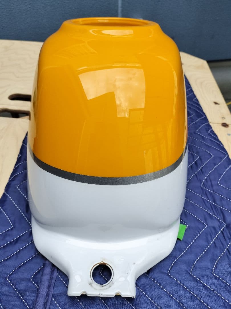 モンキー125 JB02 バナナイエロー　ガソリンタンク