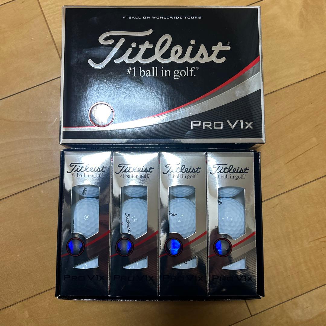 【nonko】Titleist PRO V1xゴルフボール2ダース