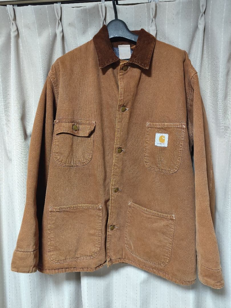 90s USA製 カーハート チョアコート ブランケット　ミシガンチョアコート