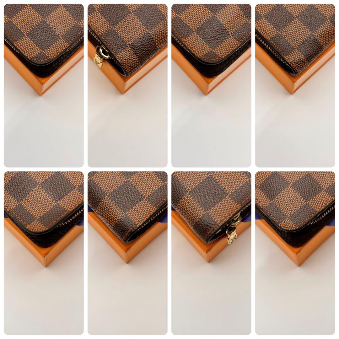 ✨美品✨ルイヴィトン✨ダミエ✨ポルトモネジップ 長財布 ラウンドファスナー