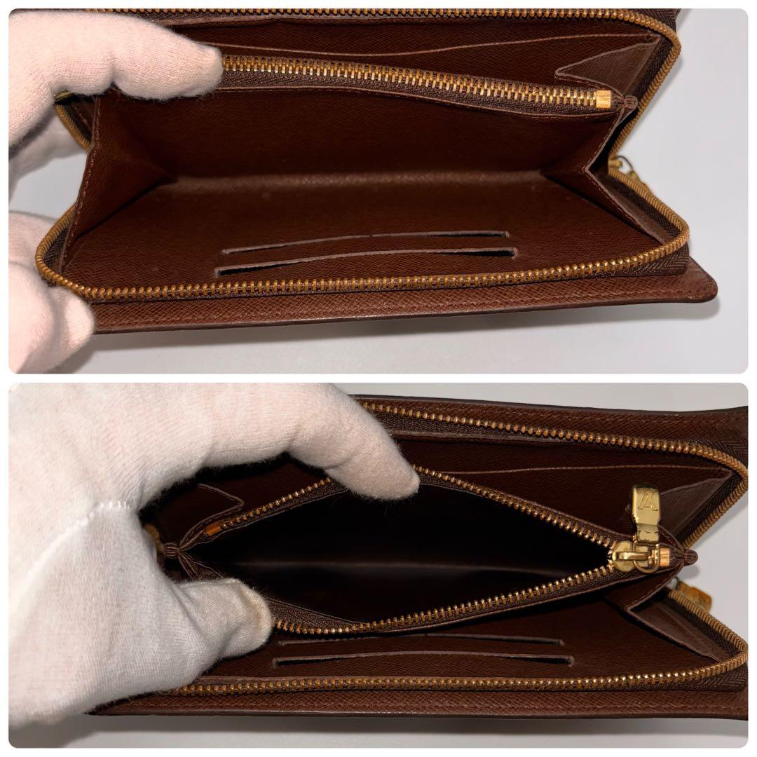 ✨美品✨ルイヴィトン✨ダミエ✨ポルトモネジップ 長財布 ラウンドファスナー