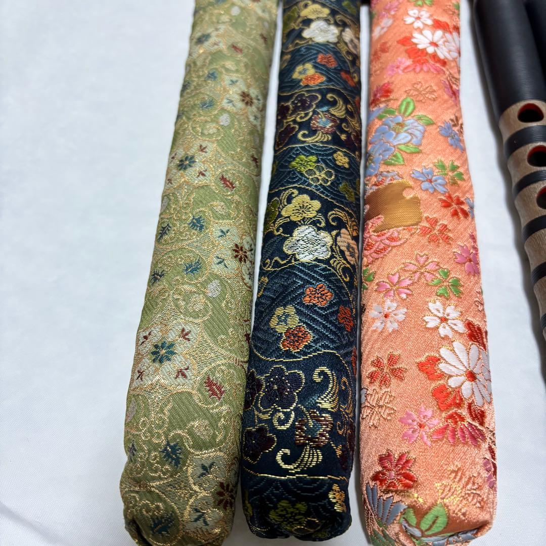 龍笛　雅楽　プラスチック製　3本セット