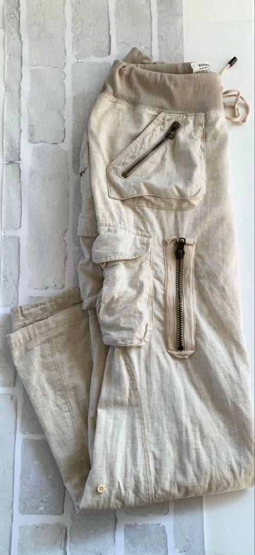 goa ミリタリー カーゴパンツ ベージュ FREE