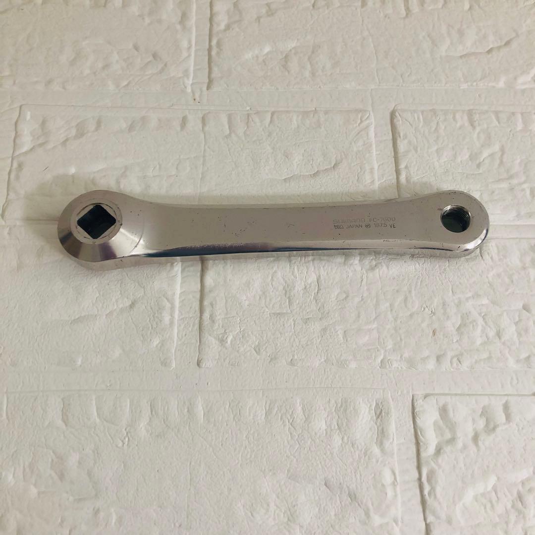シマノ NJS ピスト クランク FC-7600 167.5mm ネジなし