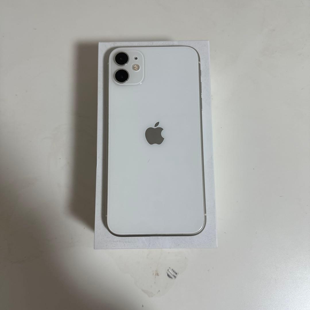 iPhone11 64GB バッテリー100% ホワイト