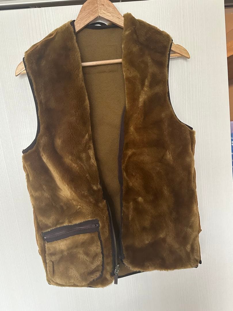 Barbour ブラウンファーベスト