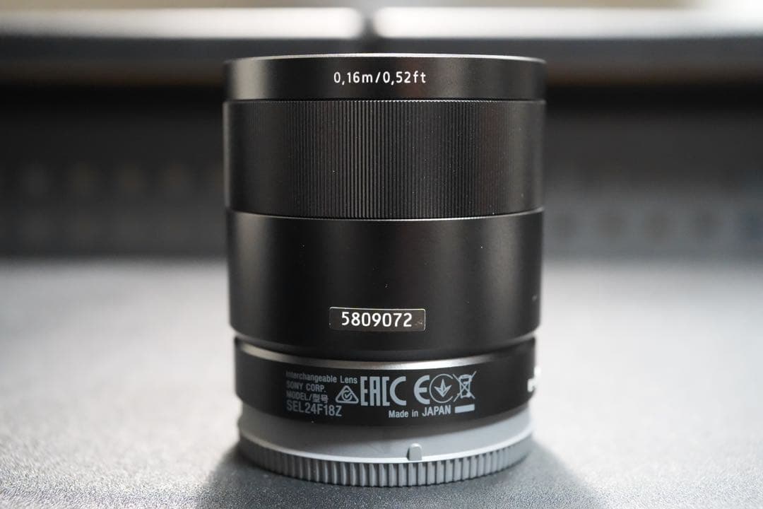 【美品】 Sonnar T* 24mm F1.8 ZA ＋ LHP-1