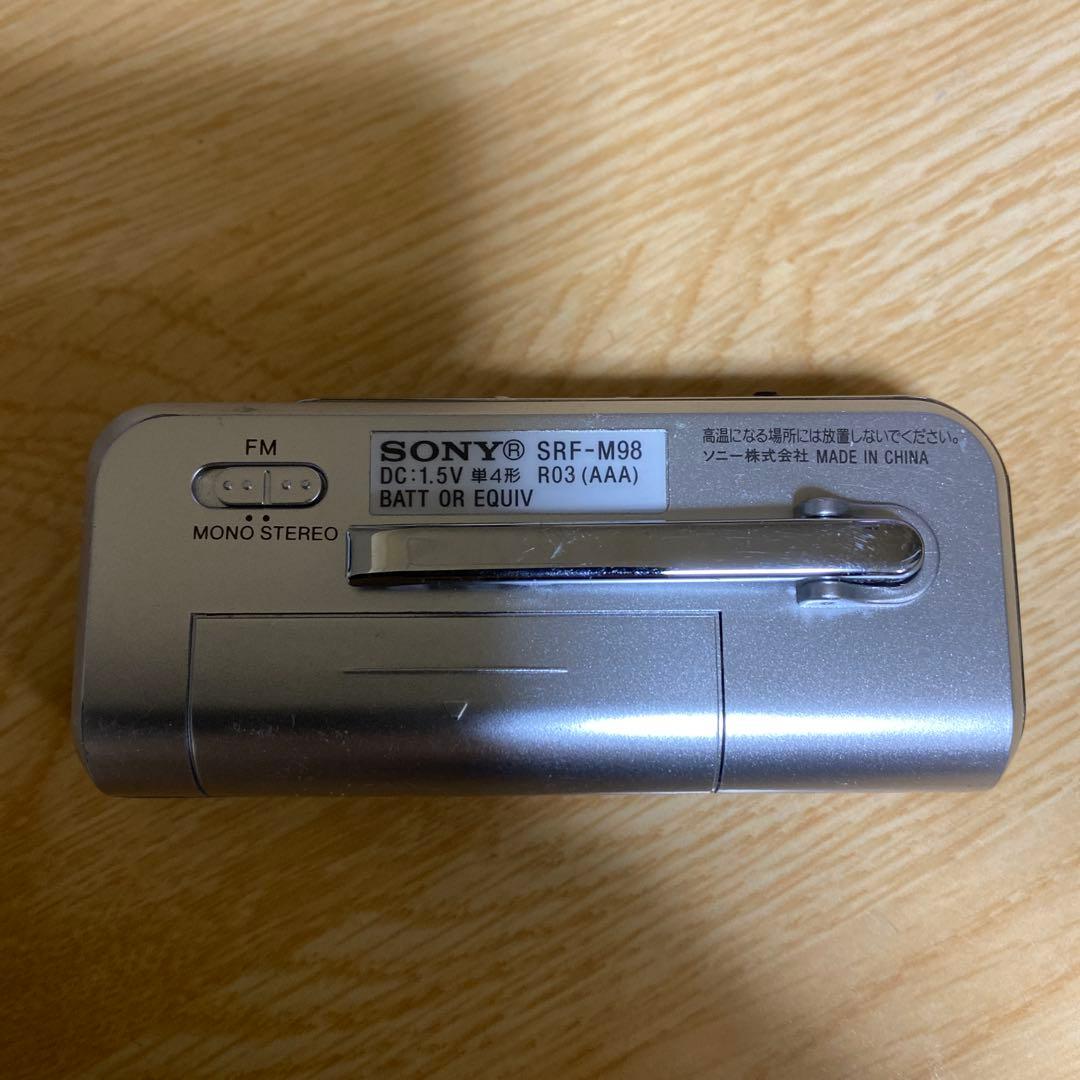 SRF ーM98ソニー　ポケットラジオ