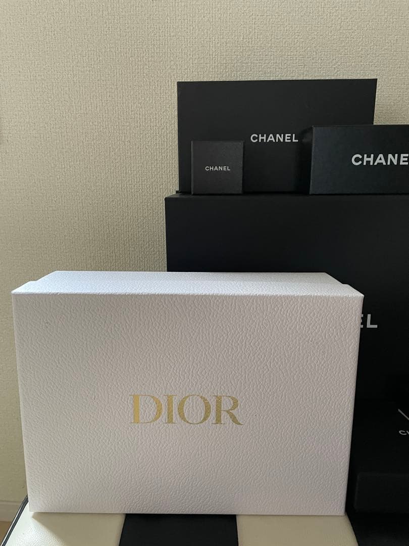 CHANEL シャネル　ギフトボックス マグネット　空箱　DIOR