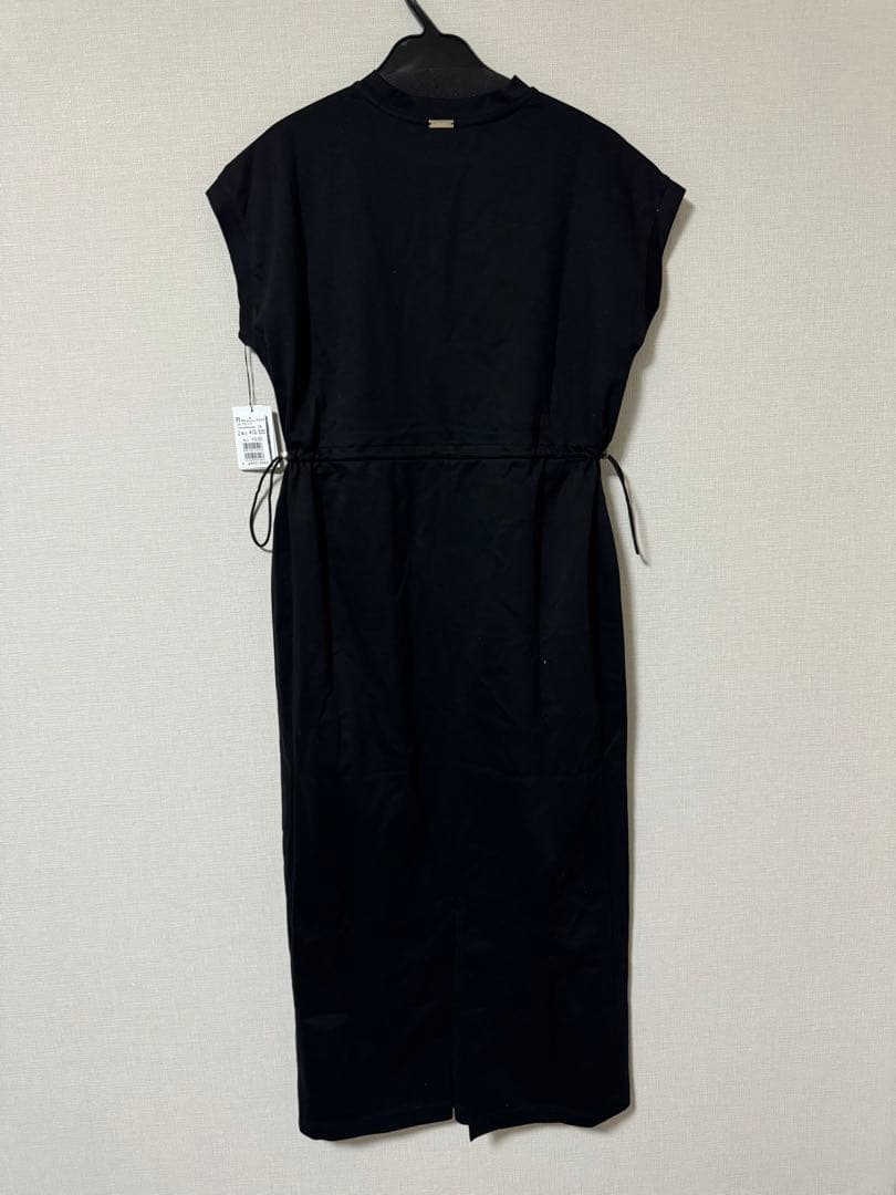 ヤマダヤ YORT 【２wayストレッチ】ドロストカットワンピース 半袖ワンピ