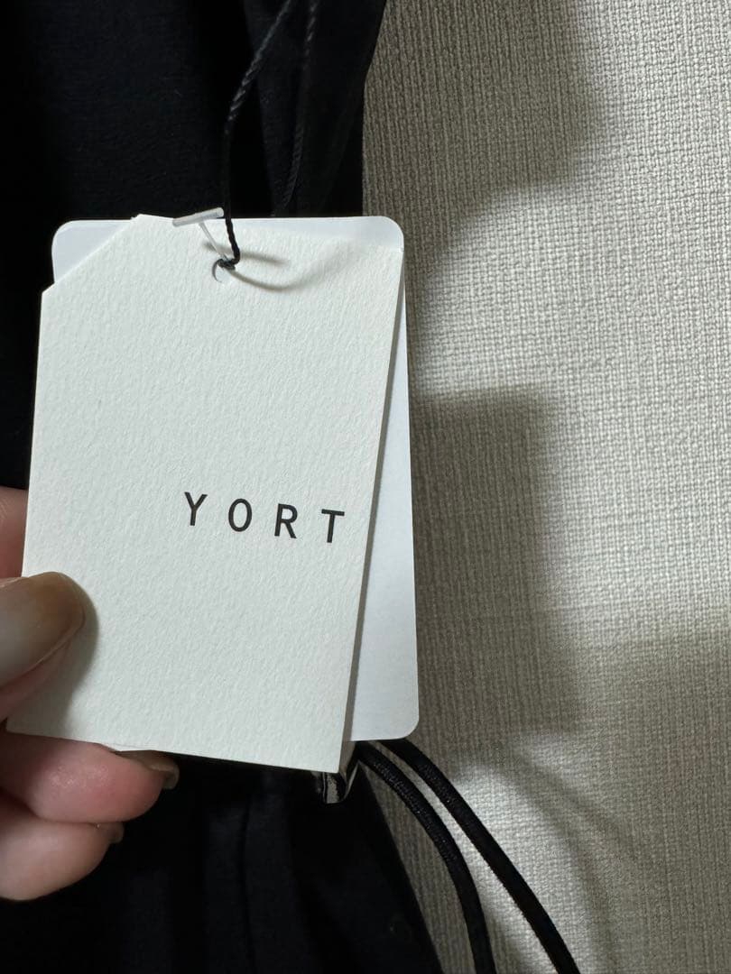 ヤマダヤ YORT 【２wayストレッチ】ドロストカットワンピース 半袖ワンピ