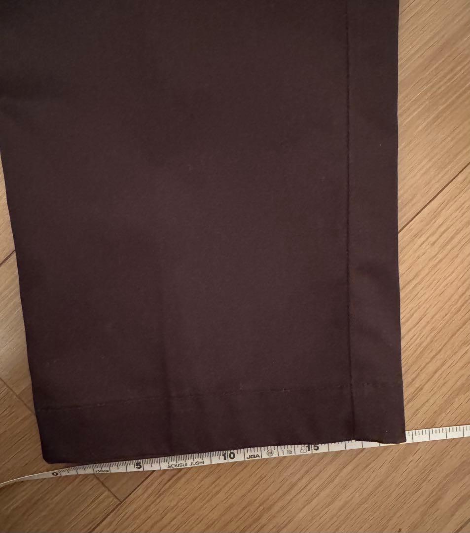 eYe junya man ジュンヤ マン ディッキーズ サルエル M 茶 美品