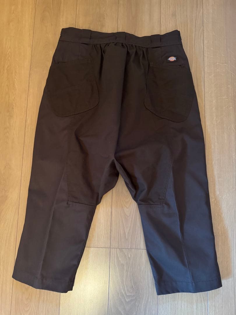 eYe junya man ジュンヤ マン ディッキーズ サルエル M 茶 美品