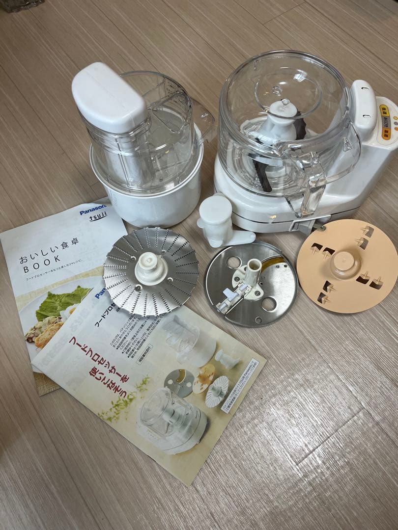 【tran】フードプロセッサー　Panasonic MK-K81-W