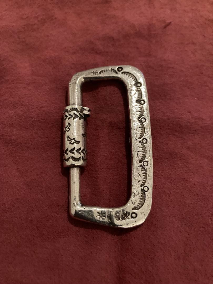 【KAPITAL】キーホルダー　シルバー製ターコイズ付き