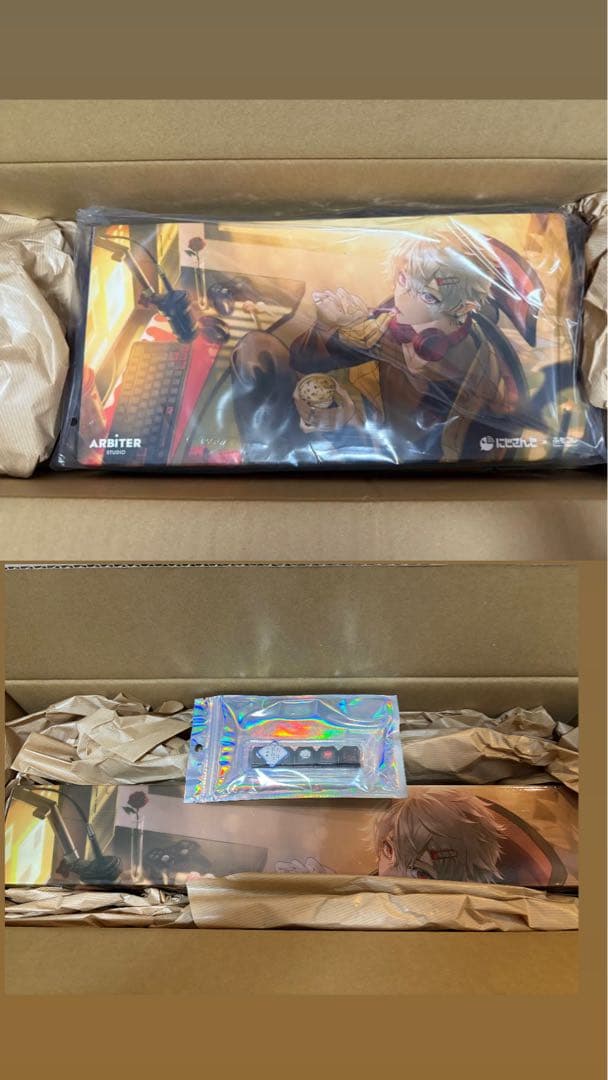 【ラフト】葛葉　にじさんじ × ふもコレ 3点セット