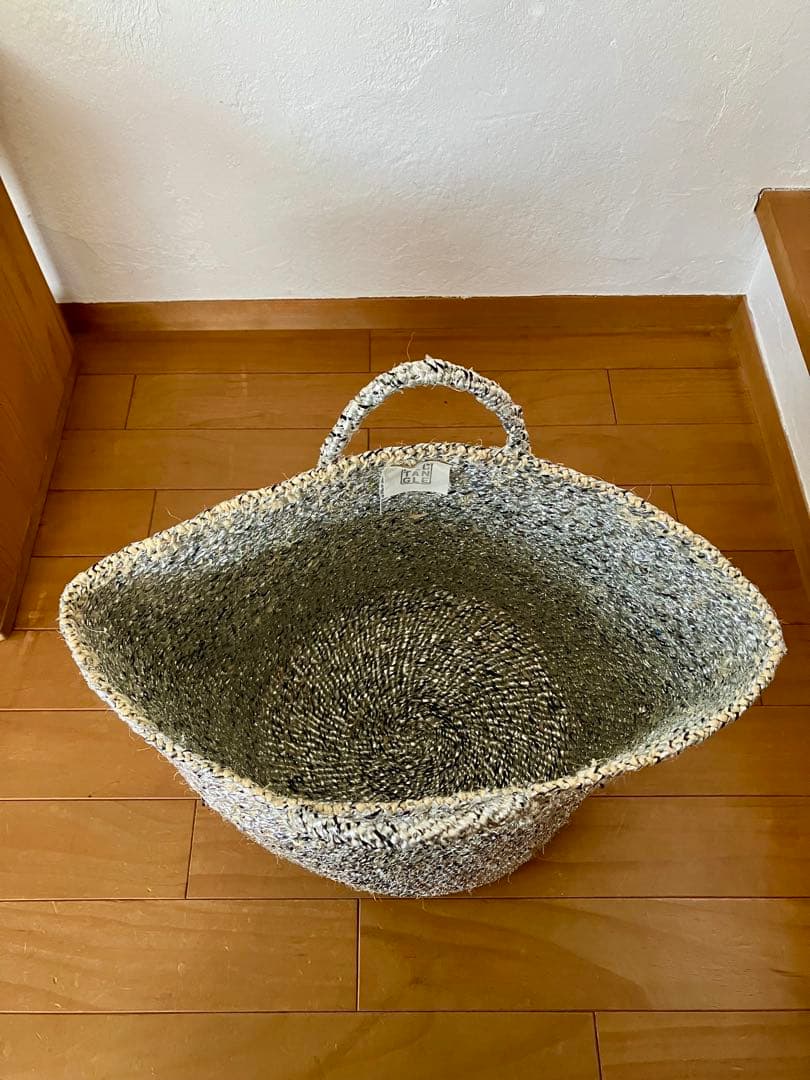 RECTANGLE シルバーバスケット ビッグトート