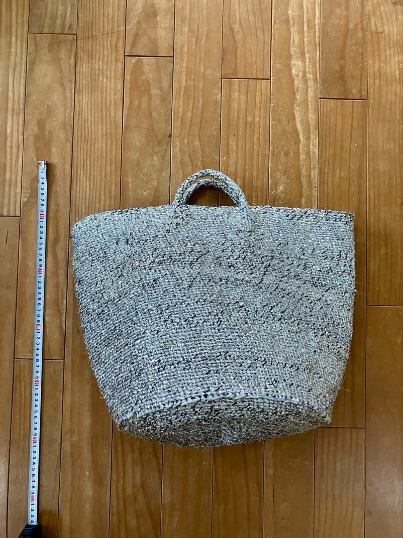 RECTANGLE シルバーバスケット ビッグトート