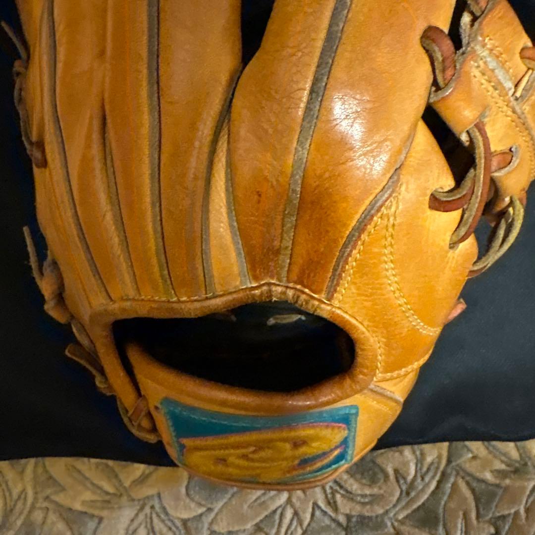 Donaiya軟式グローブ ブラウン 収納袋付き