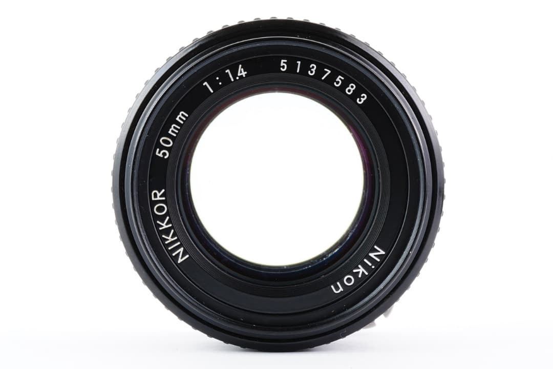【極美品】ニコン Ai-s Nikkor 50mm F1.4 大口径 583