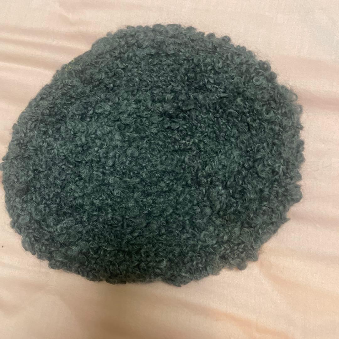 ミナペルホネンベレー帽　ウルフアンドフラワー