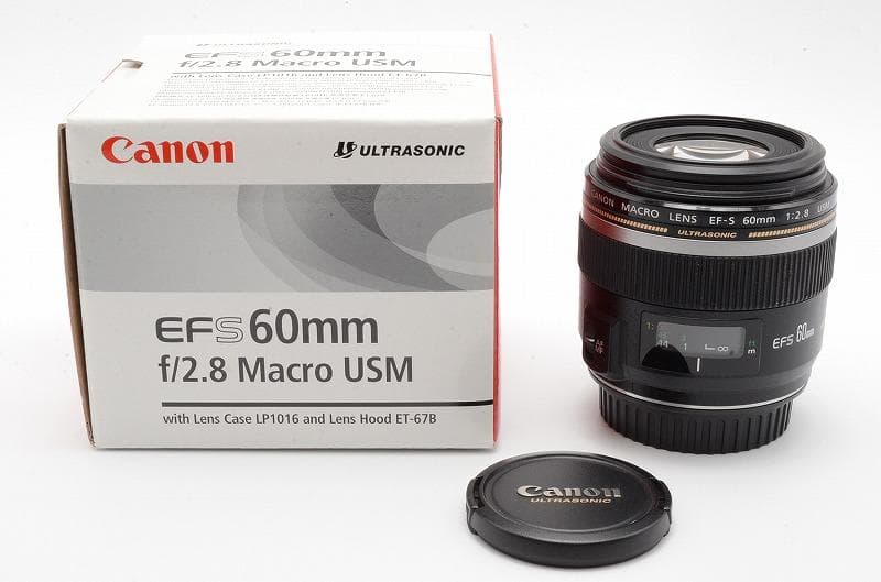 ★美品★ Canon EF-S 60mm f2.8 MACRO USM 元箱