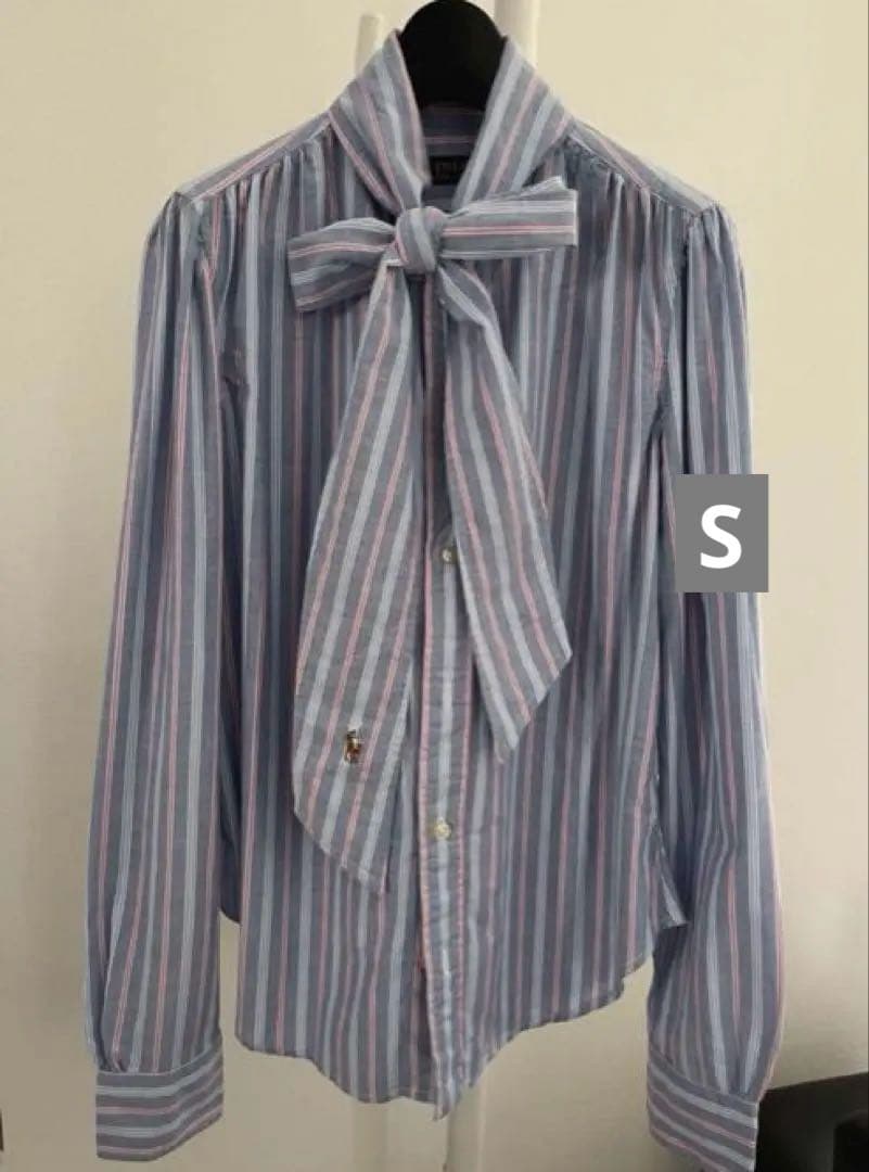 POLO RALPH LAUREN(ポロラルフローレン)：ボウタイ　リボンシャツ