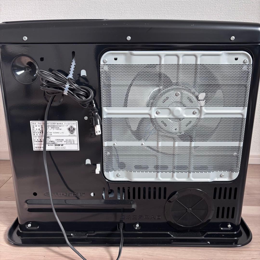 コロナ 石油ファンヒーター 黒