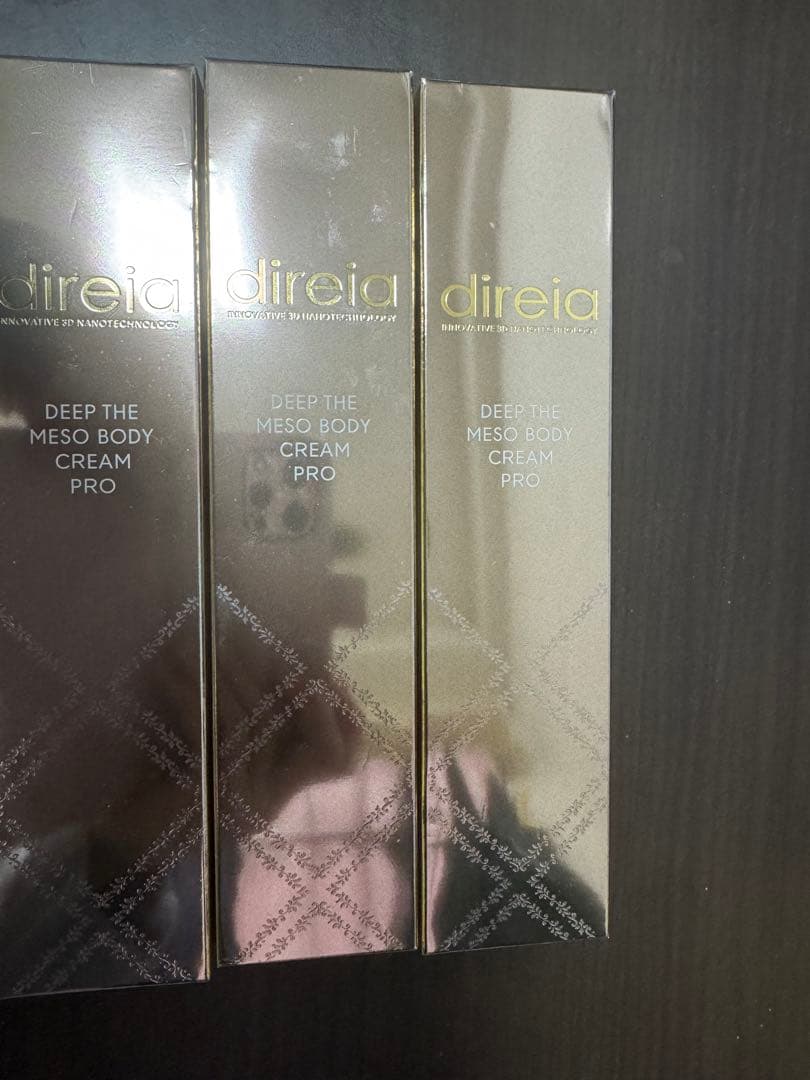 direia DEEP THE MESO BODY CREAM PRO 3本