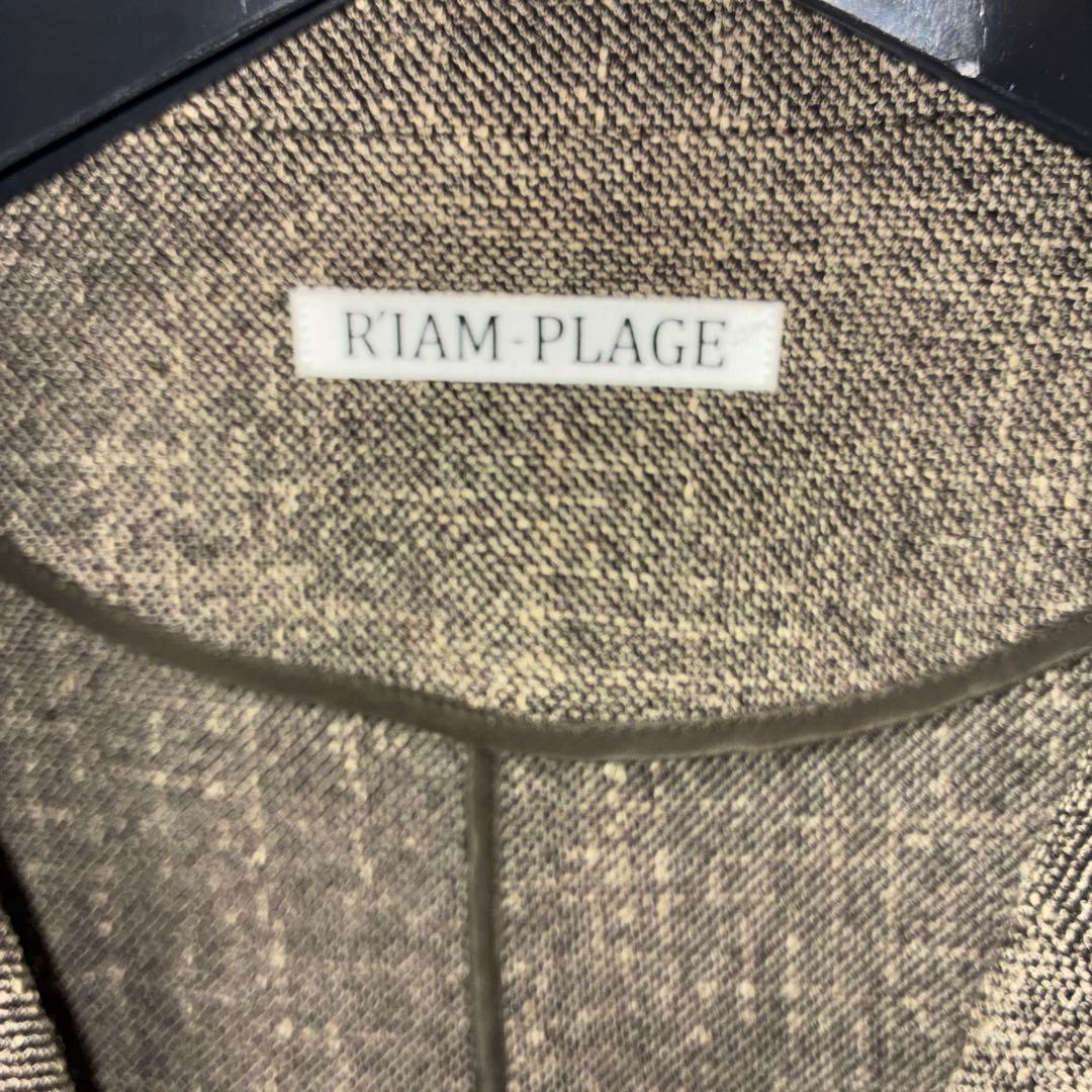 plage R’IAMミニツイードジャケット 38