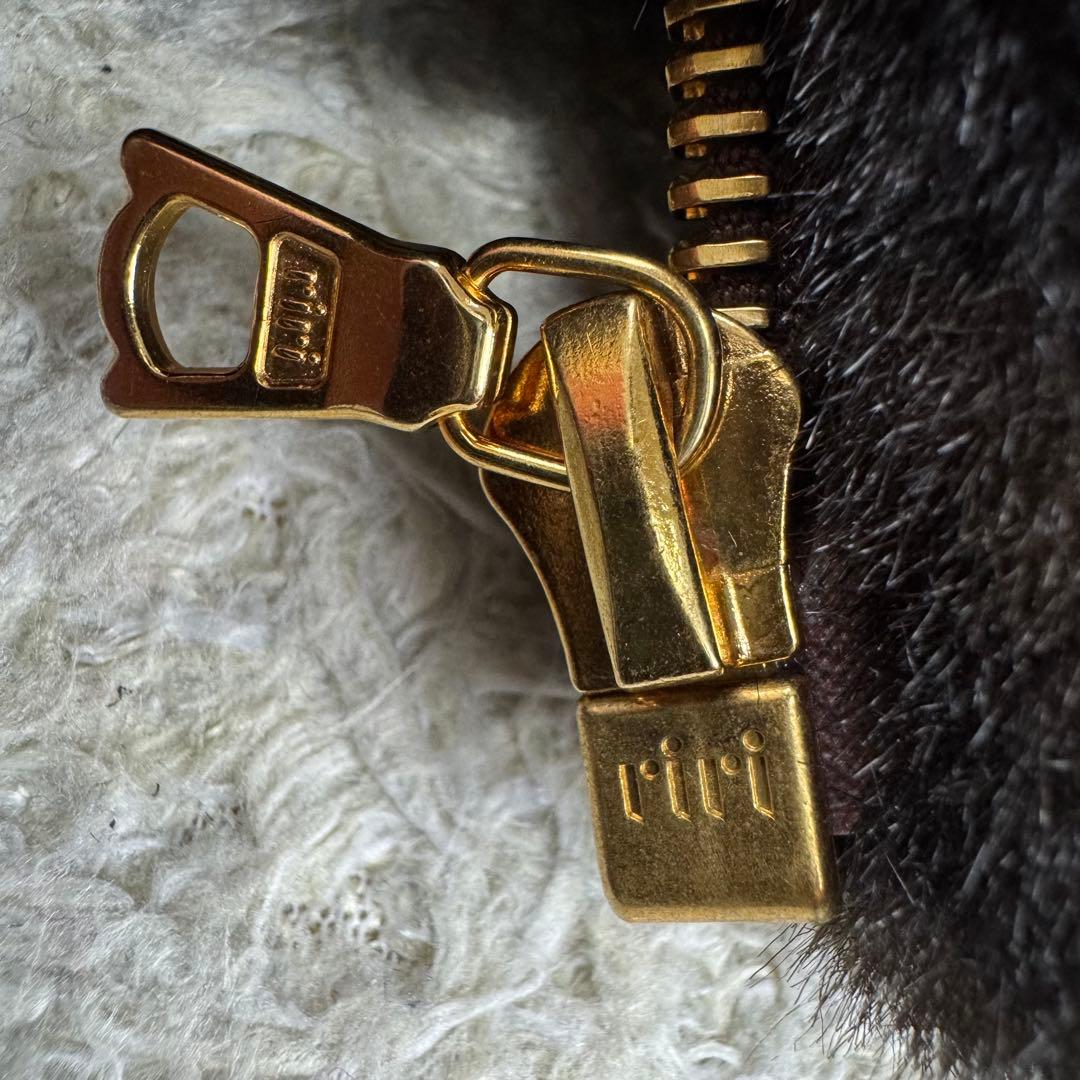 ドゥーズィエムクラス ファージャケット フィッシャー riri社 レオパード