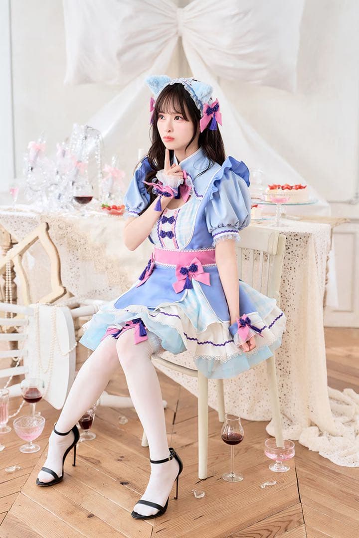 マリームーン/キャンディメルトチャイナキャット/ブルー/藤咲凪