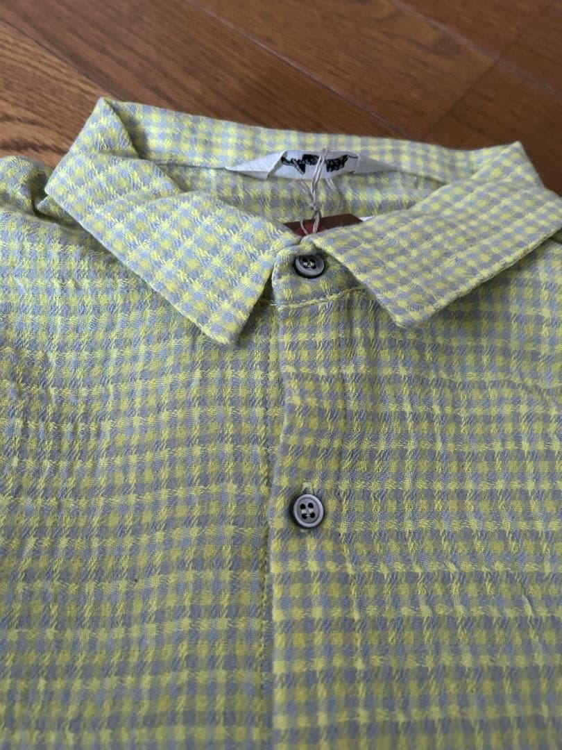 ICHI Antiquite's ウールガーゼギンガムチェックシャツ 新品未使用