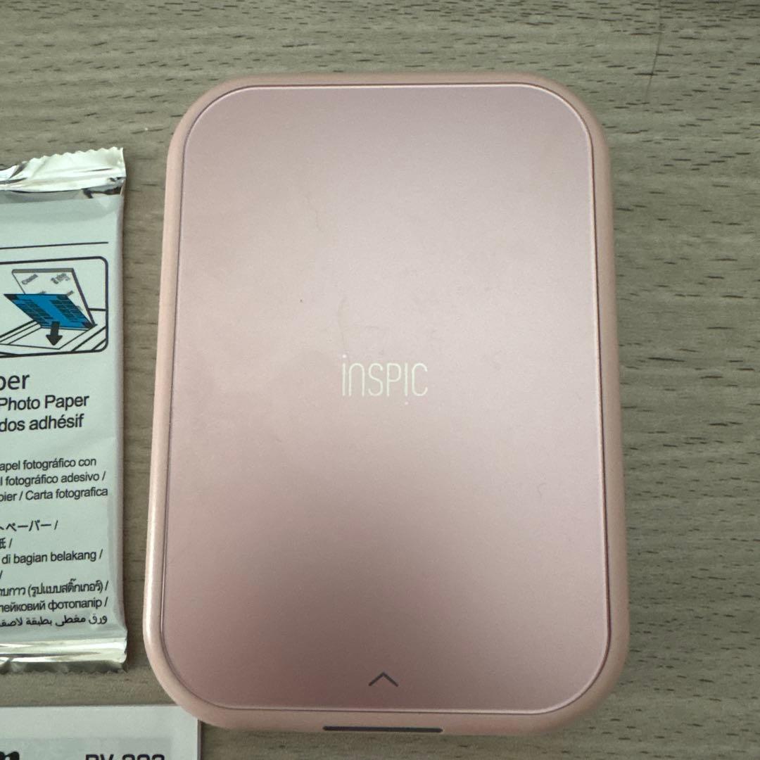 Canon inSPIC プリンター 本体 + ZINKペーパー