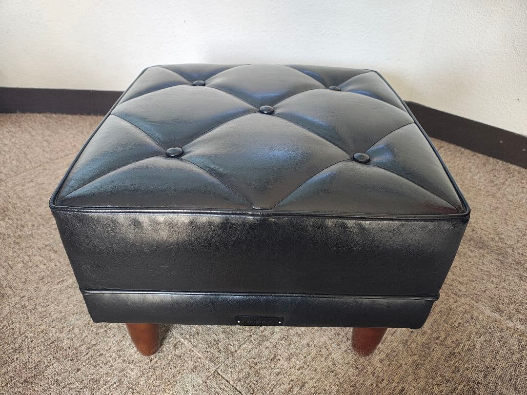 カリモク　オットマン　一人掛けソファ　良品