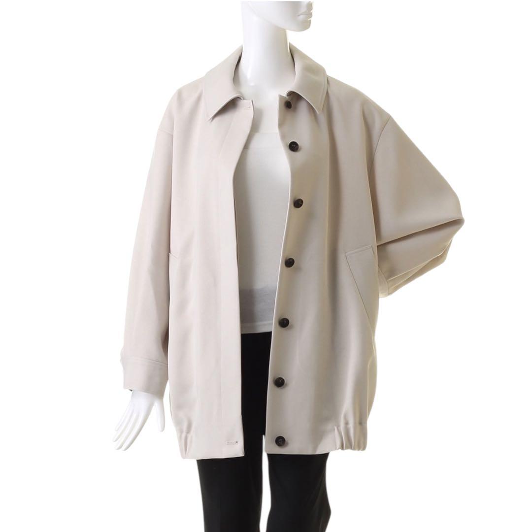 極美品 ミズイロインド ブルゾン ハリントンジャケット オーバーサイズ