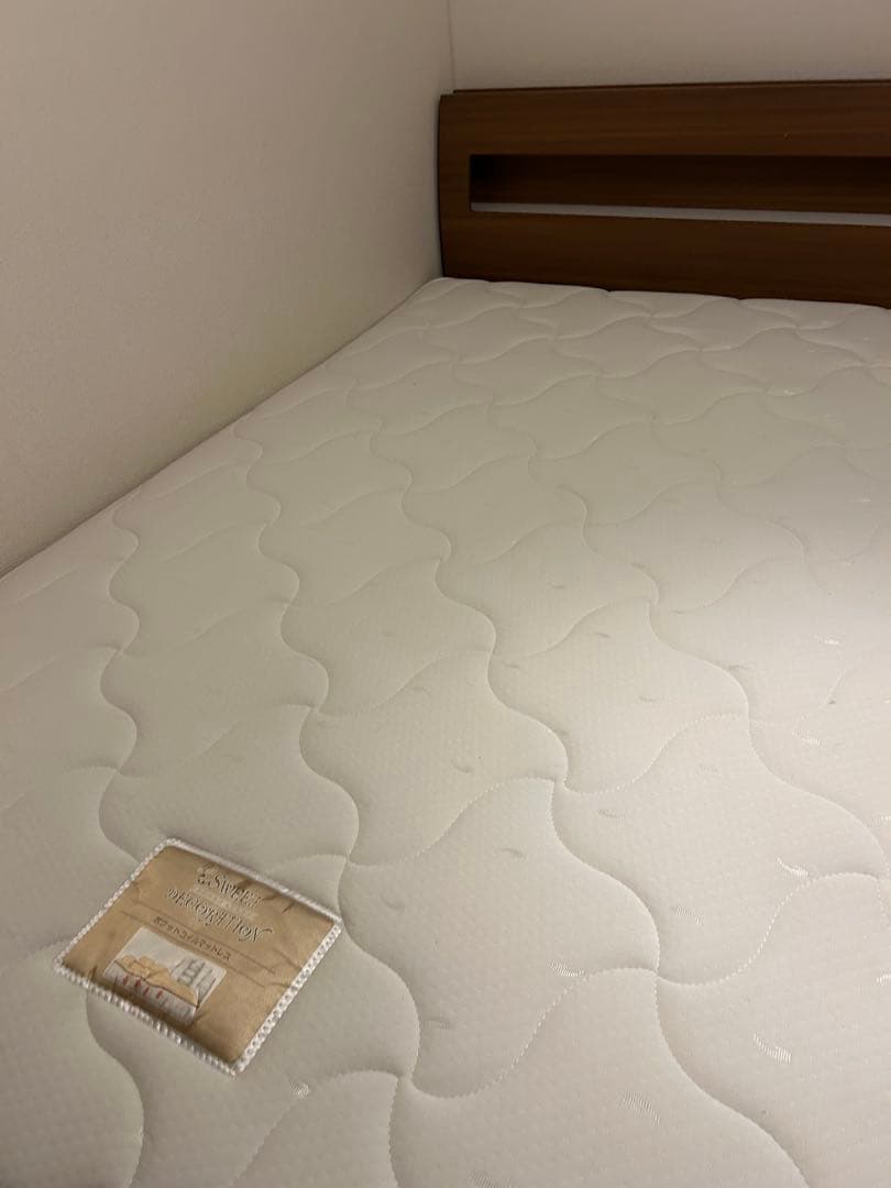 スイートデコレーション　ダブル ベッド　スプリングマットレスセット