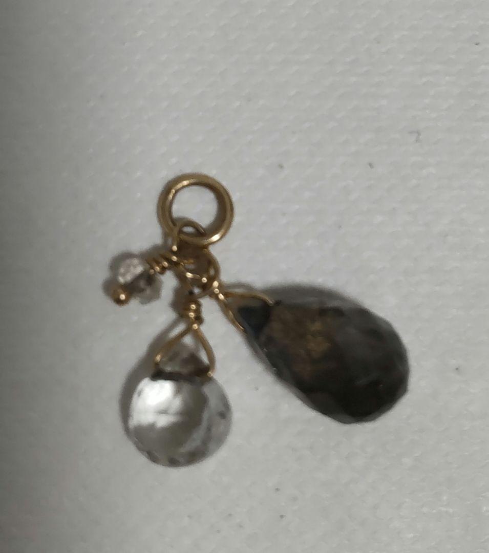 アガット ピアスチャーム