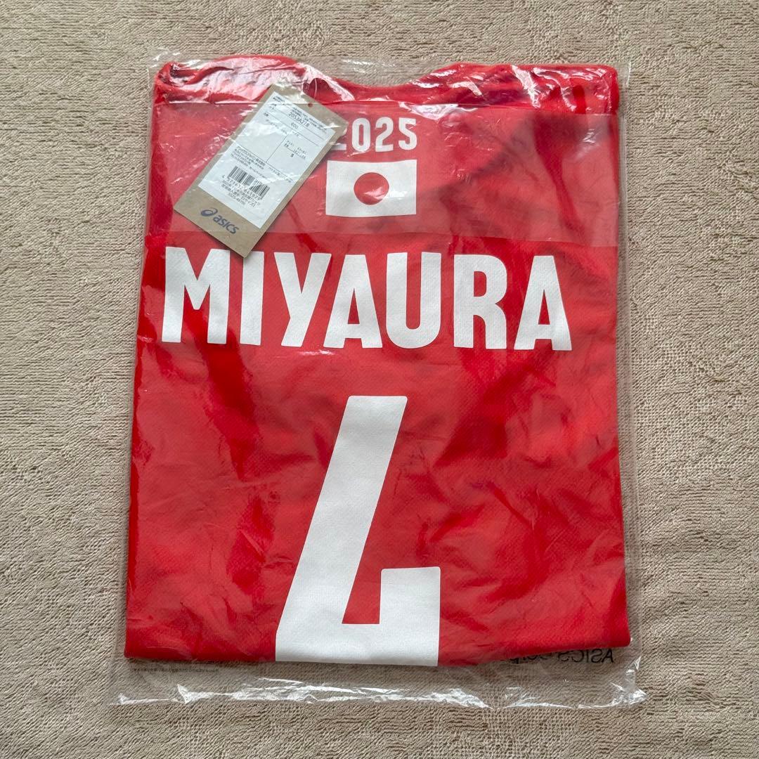 バレーボール　2025男子日本代表応援Tシャツ　宮浦健人選手　Sサイズ