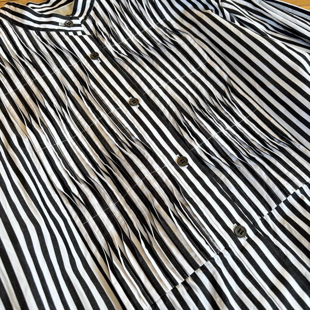 ADORE アドーア シャツワンピース ストライプ ボリューム袖 サイズ38
