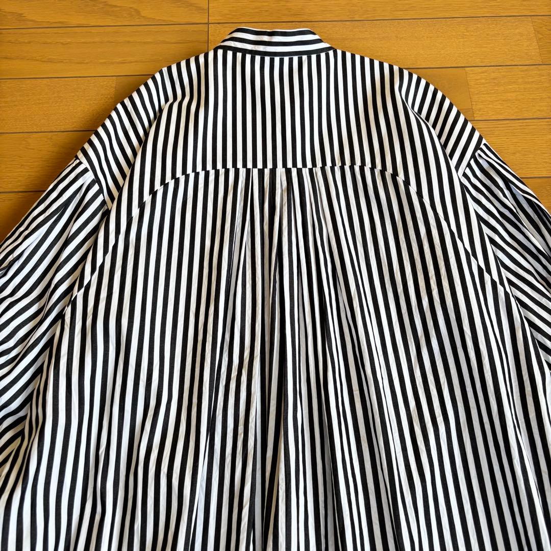 ADORE アドーア シャツワンピース ストライプ ボリューム袖 サイズ38