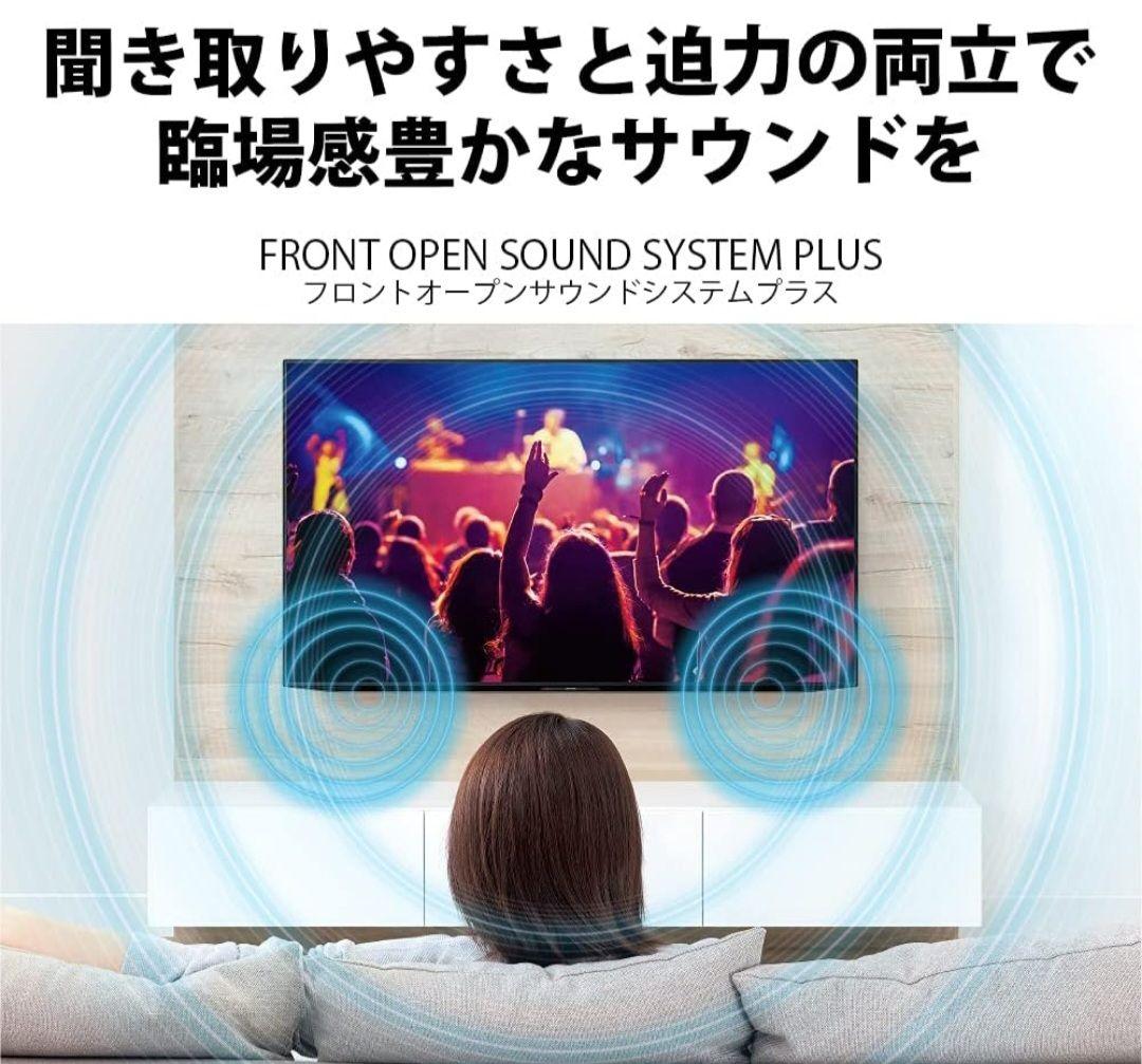 SHARP 4K有機ELテレビ4T-C65DQ1/65インチ2021年製
