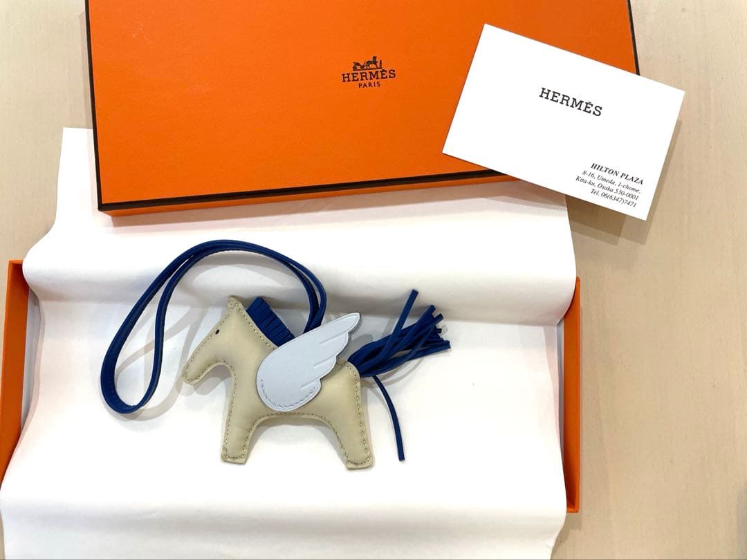 HERMES ペガサスチャーム