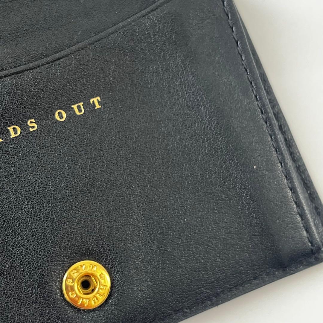 美品　Anya Hindmarch 黒 名刺入れ