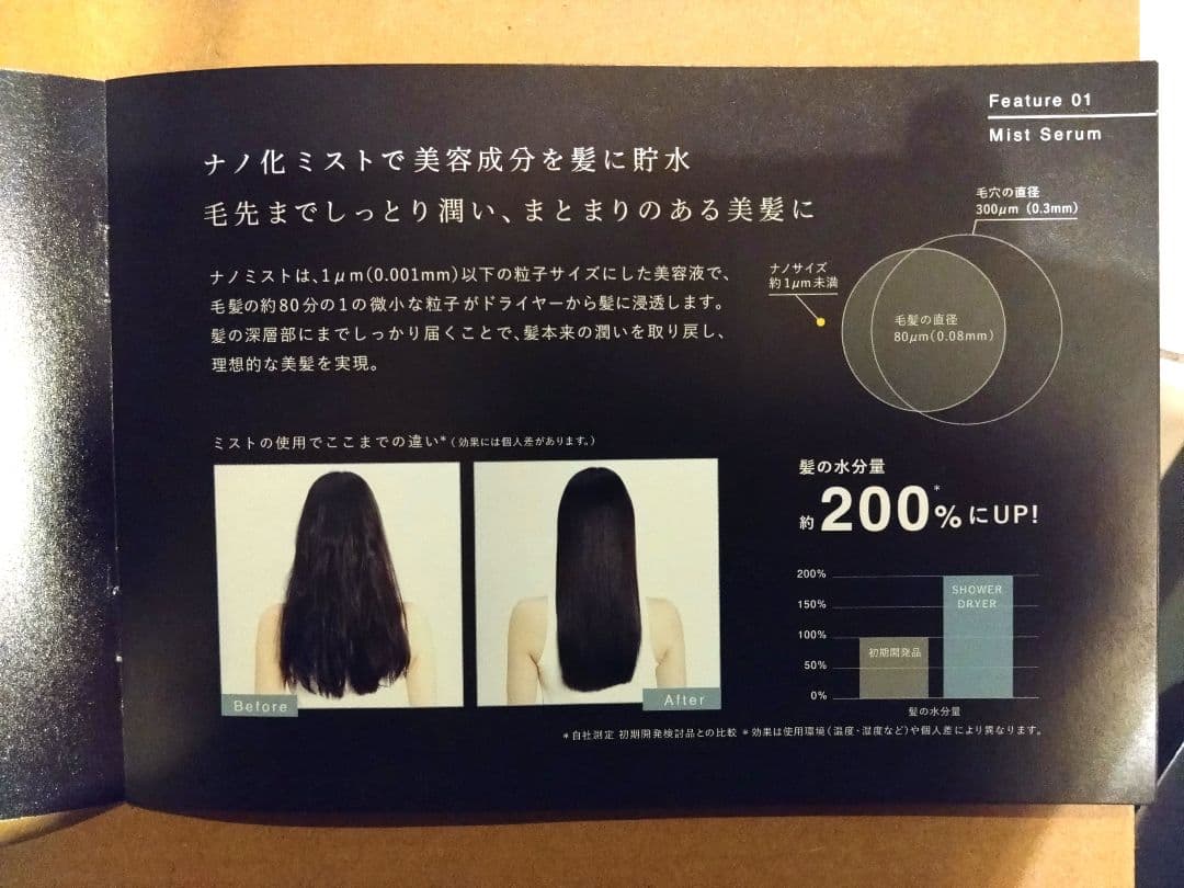 Brighte シャワードライヤー（ピンク）　クレンジング土シートマスクセット