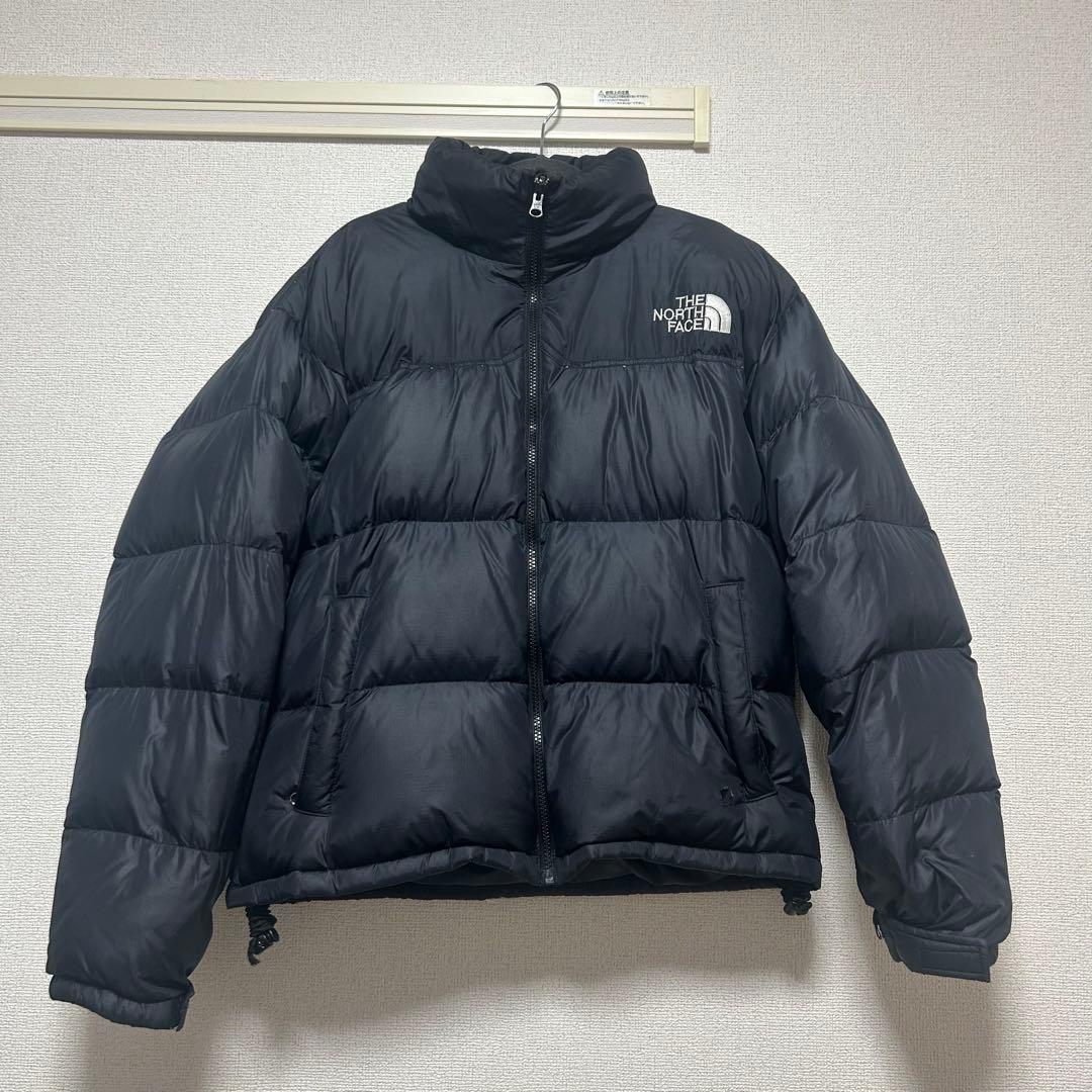 THE NORTH FACE ブラック ダウンジャケット ヌプシ Mサイズ
