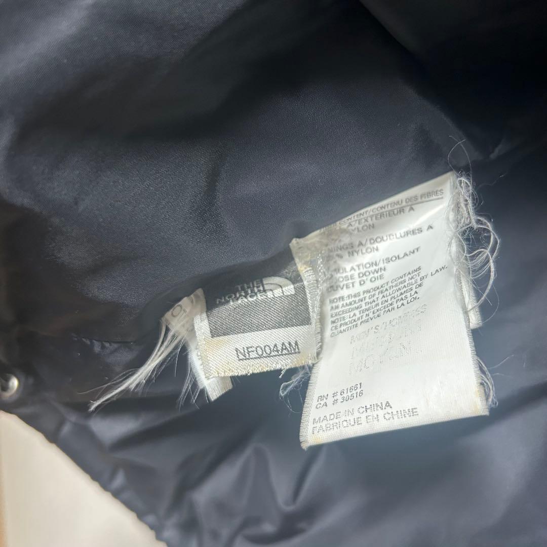 THE NORTH FACE ブラック ダウンジャケット ヌプシ Mサイズ