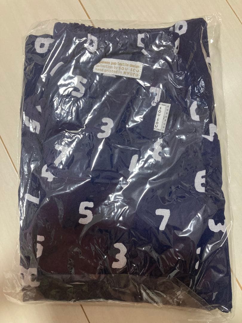 新品sou・souこどもじんべい　そすう紺色140