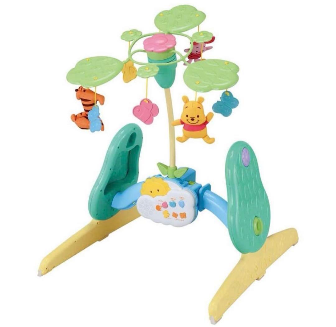 【美品】 プーメリー えらべる回転 6way ジムにへんしん メリー ジム