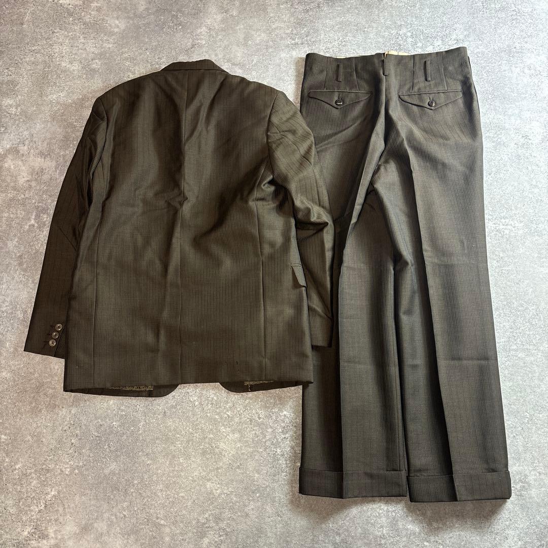 セットアップ ダブルスーツ 成人式 入学式 ピンズ vintage no.106